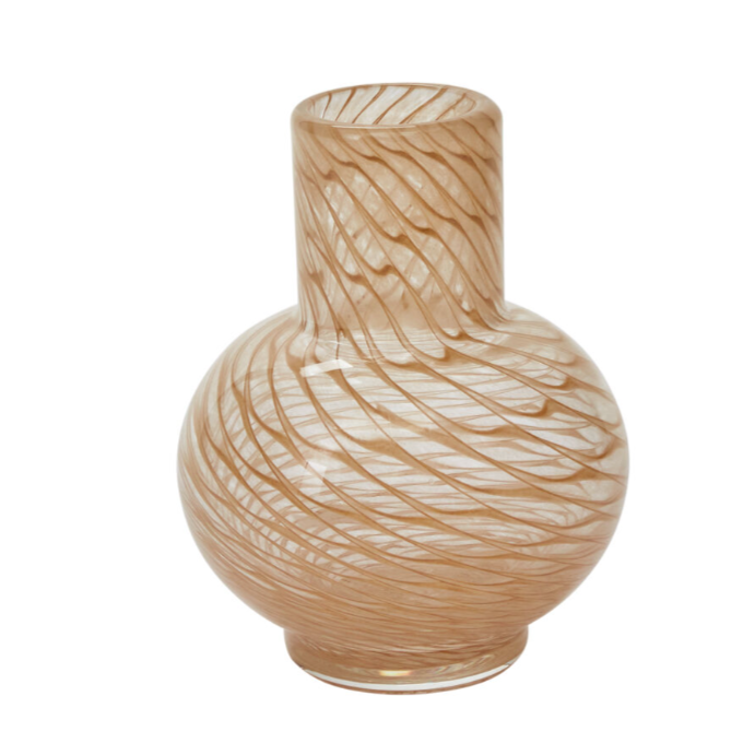 tan irene vase, two sizes