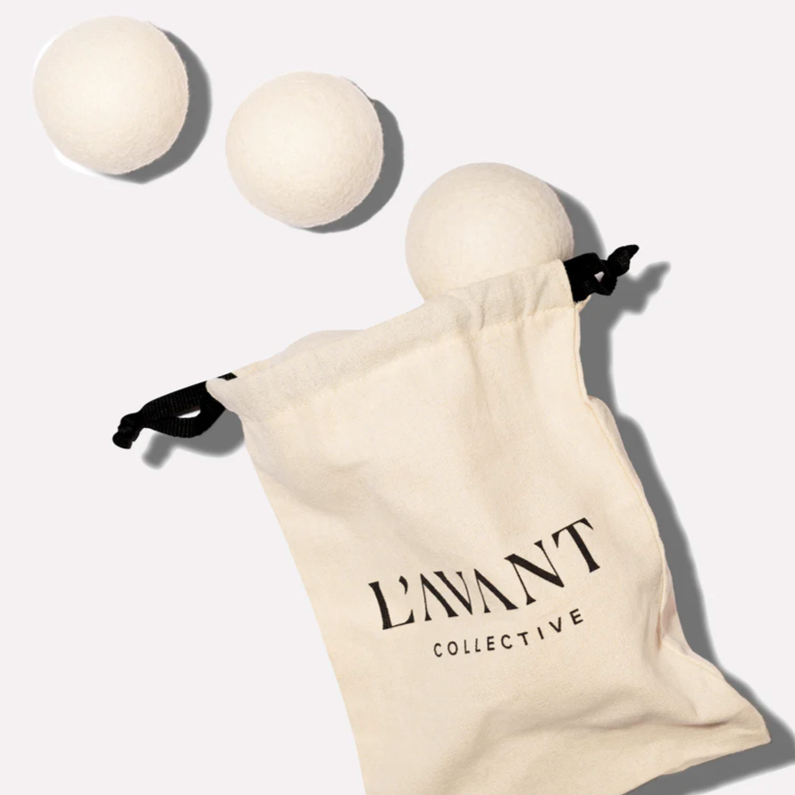 L'avant new zealand wool dryer ball, set of three 