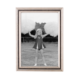 silver picture frame with black inset, 4x6 and 5x7