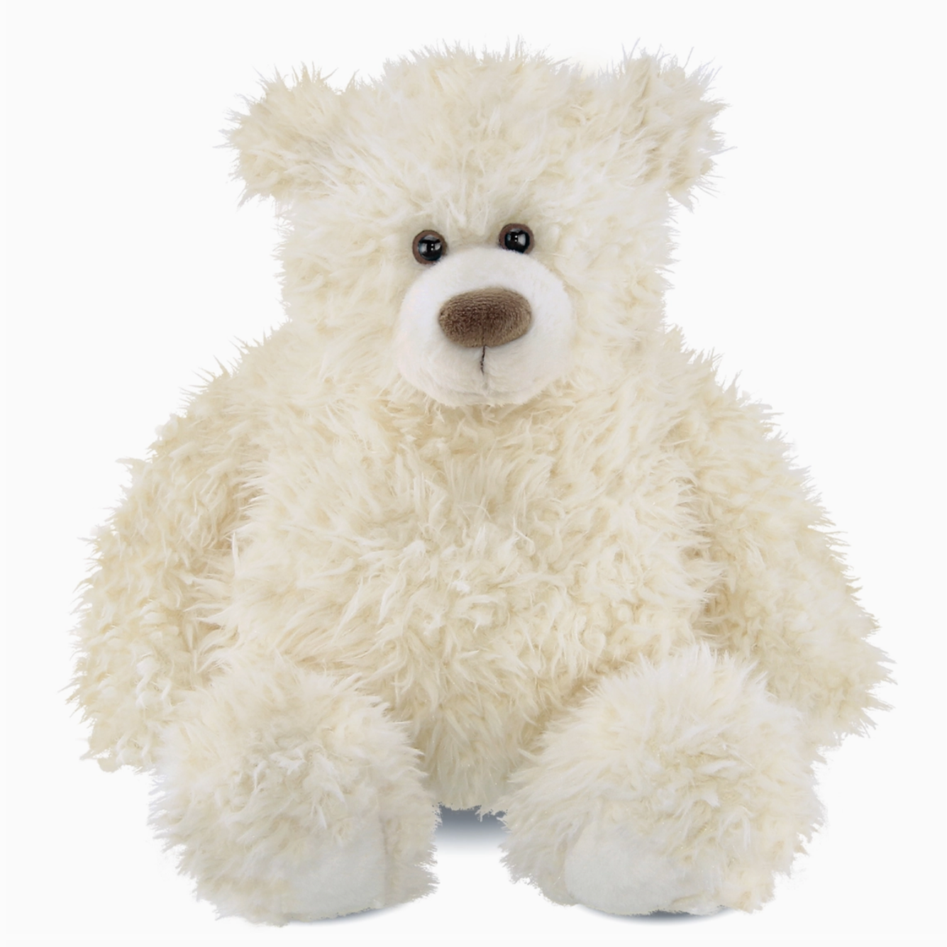 white teddy bear plush