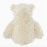white teddy bear plush
