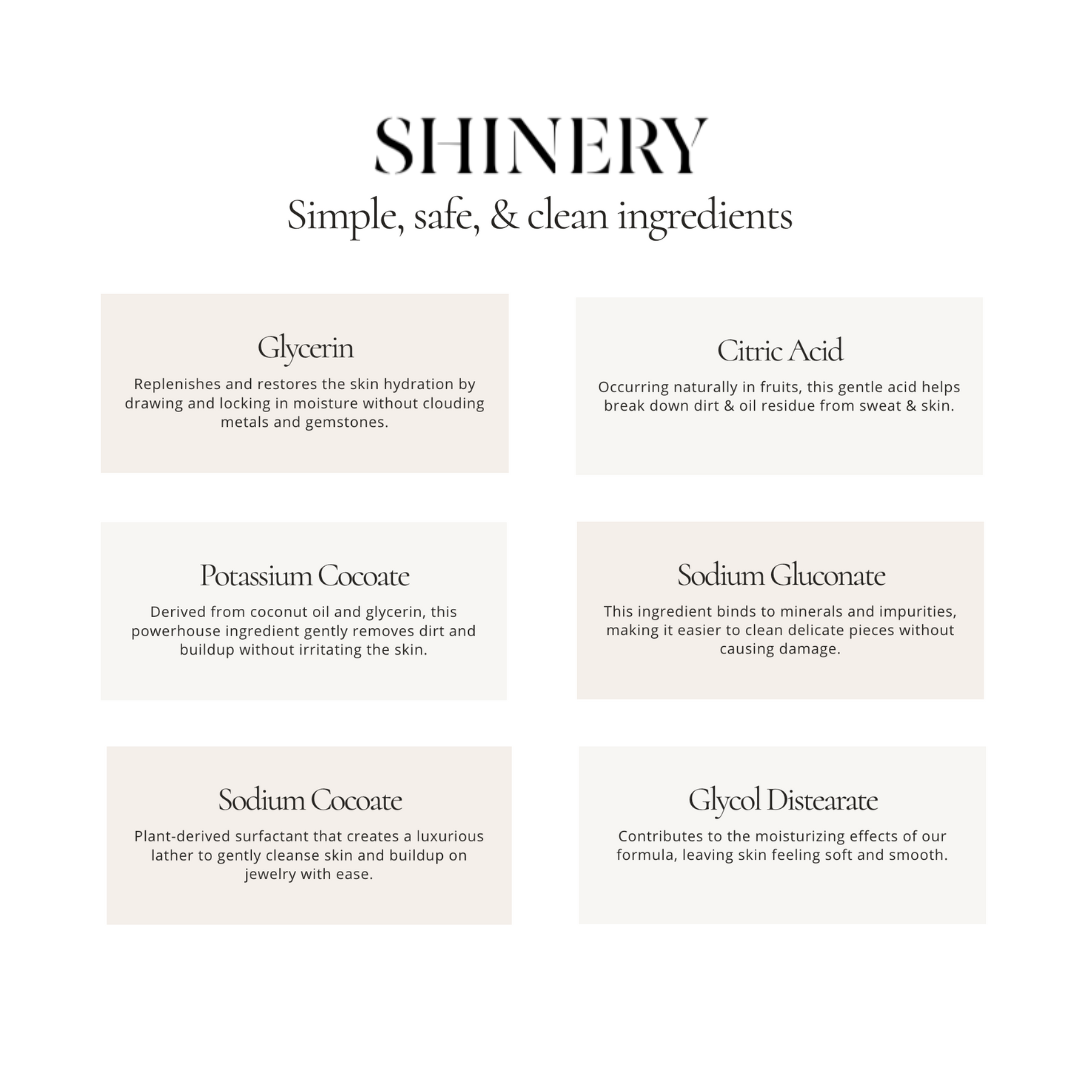 shinery ingredients