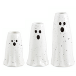 speckled white ghost vase, 3 sizes