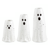speckled white ghost vase, 3 sizes