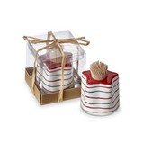 Star Toothpick Holder + toothpick gift Set
