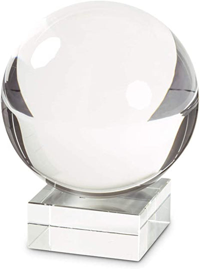 Crystal Globe on Square Base - Danshire Market and Design 