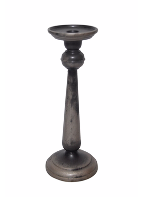 Candle Holder, Argo - Danshire Market and Design , antique silver finish candle sticks