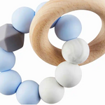 Silicone + Wood Teether - Danshire Market and Design 
