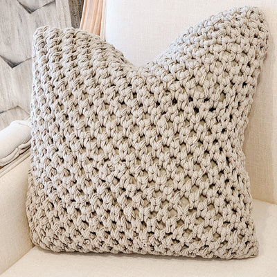 Pillow, Cable - Danshire Market and Design 