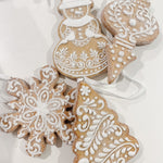 Ornament, Glittered Gingerbread - Danshire Market and Design 