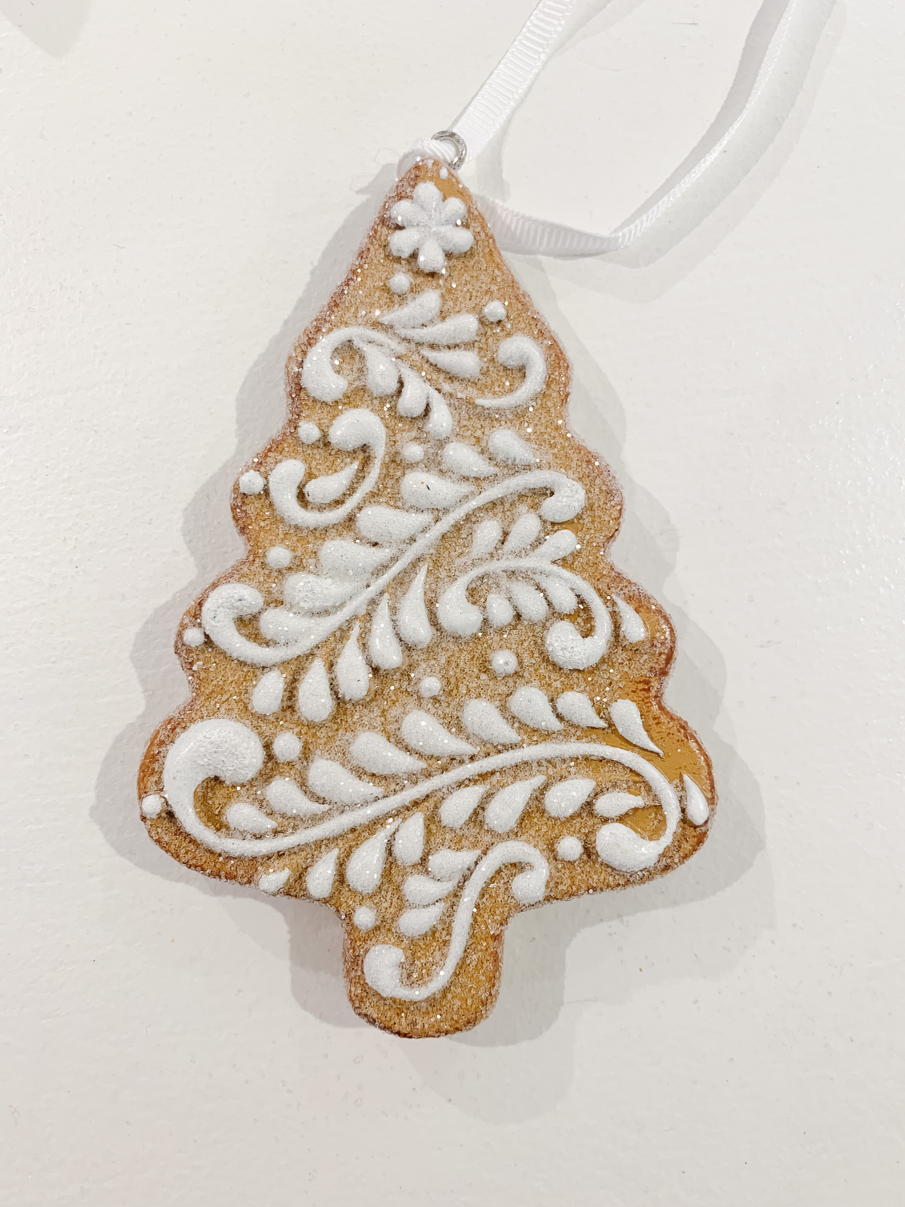 Ornament, Glittered Gingerbread - Danshire Market and Design 