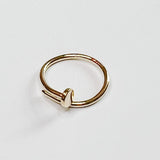 Ring, Twisted Nail - Danshire Market and Design 