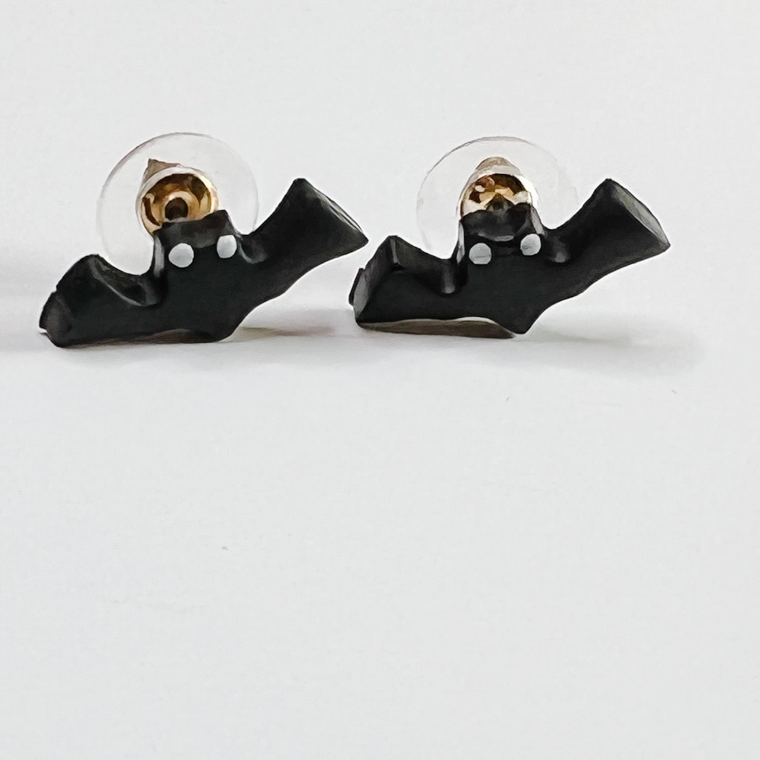 bat stud earrings