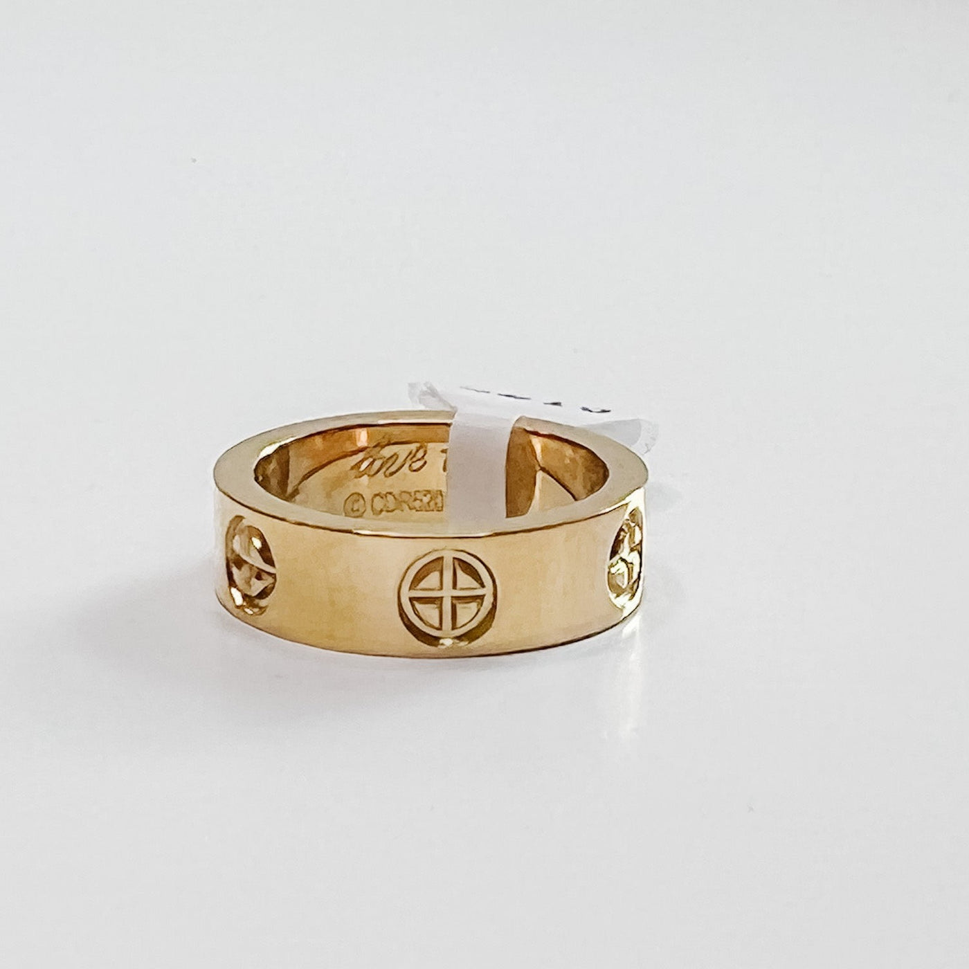 Ring, Gold Crosses - Danshire Market and Design 
