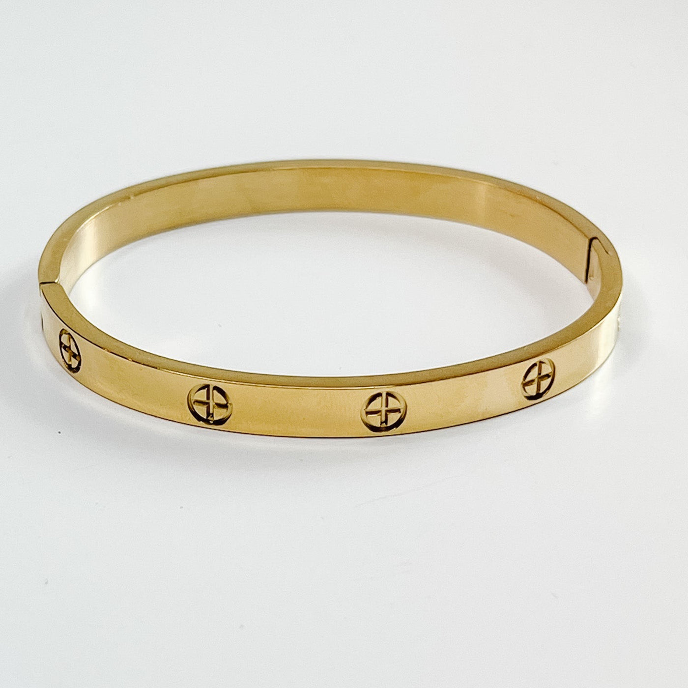 Bracelet, Gold Cross - Danshire Market and Design 
