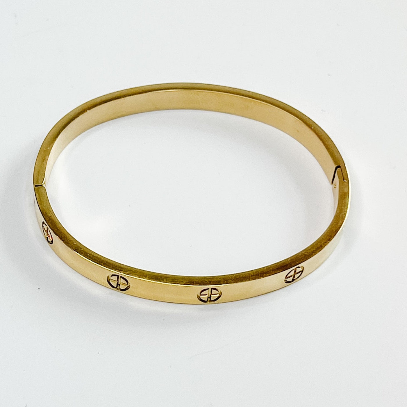 Bracelet, Gold Cross - Danshire Market and Design 