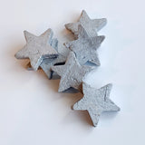 Bag of silver Clay Stars - Danshire Market and Design 