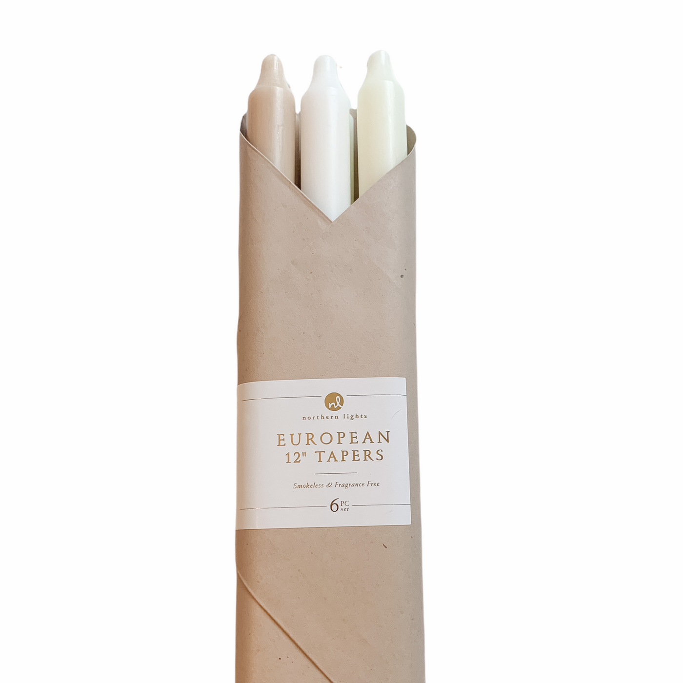 European Tapers 12" - 6 Piece Combo Pack - Danshire Market and Design 
