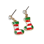 Earrings, Christmas Studs - Danshire Market and Design 