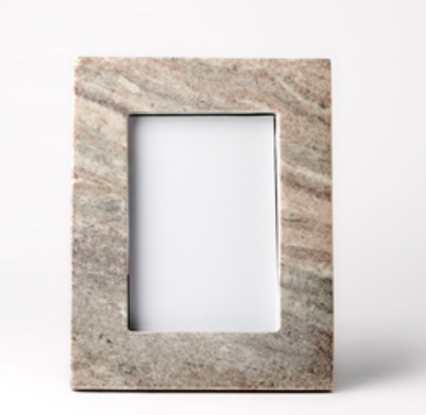 Frame, Brown Marble 4"x6" - Danshire Market and Design 