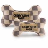 CHEWY VUITON- CHECKER, SM - Danshire Market and Design , designer inspired dog toys