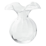 Hibiscus Glass Vase - Clear - Danshire Market and Design 