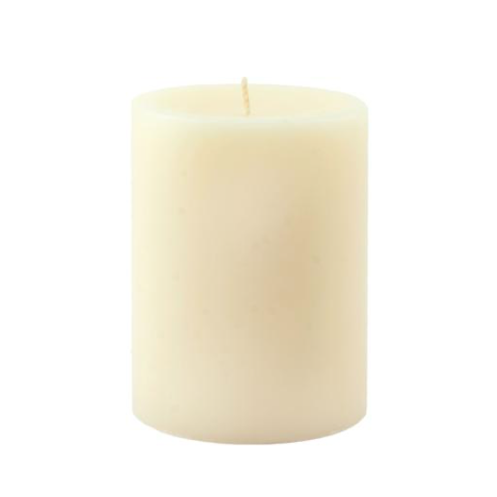 Unfragranced Pillar Candle - Ivory - Danshire Market and Design 