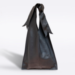 The Bow Bag - Black Leather - Danshire Market and Design 
