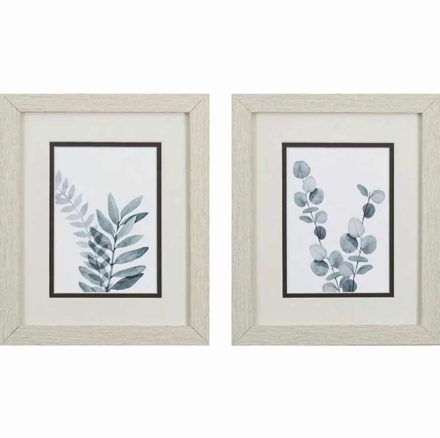 Print, Blue Botanical Wash - Danshire Market and Design 