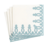 Cocktail Napkins - Dessin Passementerie Stone Blue - Danshire Market and Design 