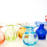 Hibiscus Glass Vase - Green - Danshire Market and Design 