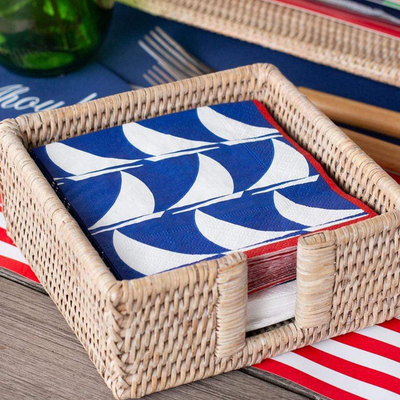 Rattan Napkin Holder - Danshire Market and Design 