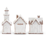 Frosted Gingerbread House - Danshire Market and Design 