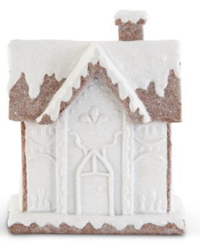 Frosted Gingerbread House - Danshire Market and Design 