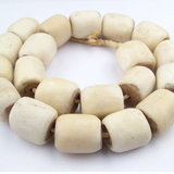 Beads, Bone ( Barrel) - Danshire Market and Design 
