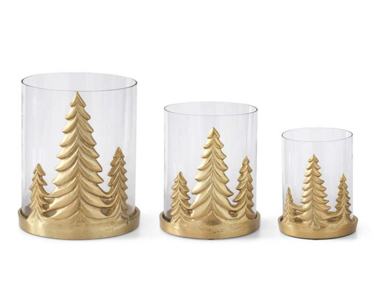 Tree Hurricane Vase - Danshire Market and Design 