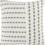 20X20 Katia Ivory & Gray Pillow - Danshire Market and Design 