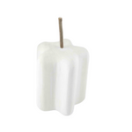 White Wooden Pumpkin - Danshire Market and Design 