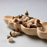 Mini Cream Velvet Acorns - Danshire Market and Design 