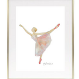 Nursery Art- Ballerina Girl - Danshire Market and Design 