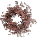 Burgundy Eucalyptus Wreath - 30" - Danshire Market and Design 