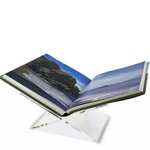 Lucite Silver Book Stand - Danshire Market and Design 
