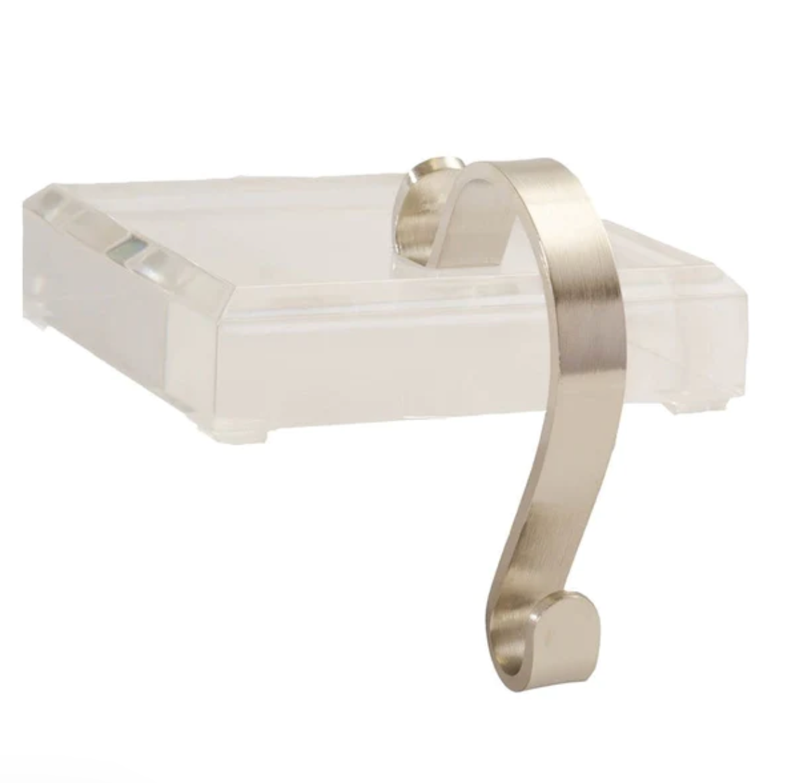 nickel Acrylic Stocking Holder - Danshire Market and Design 