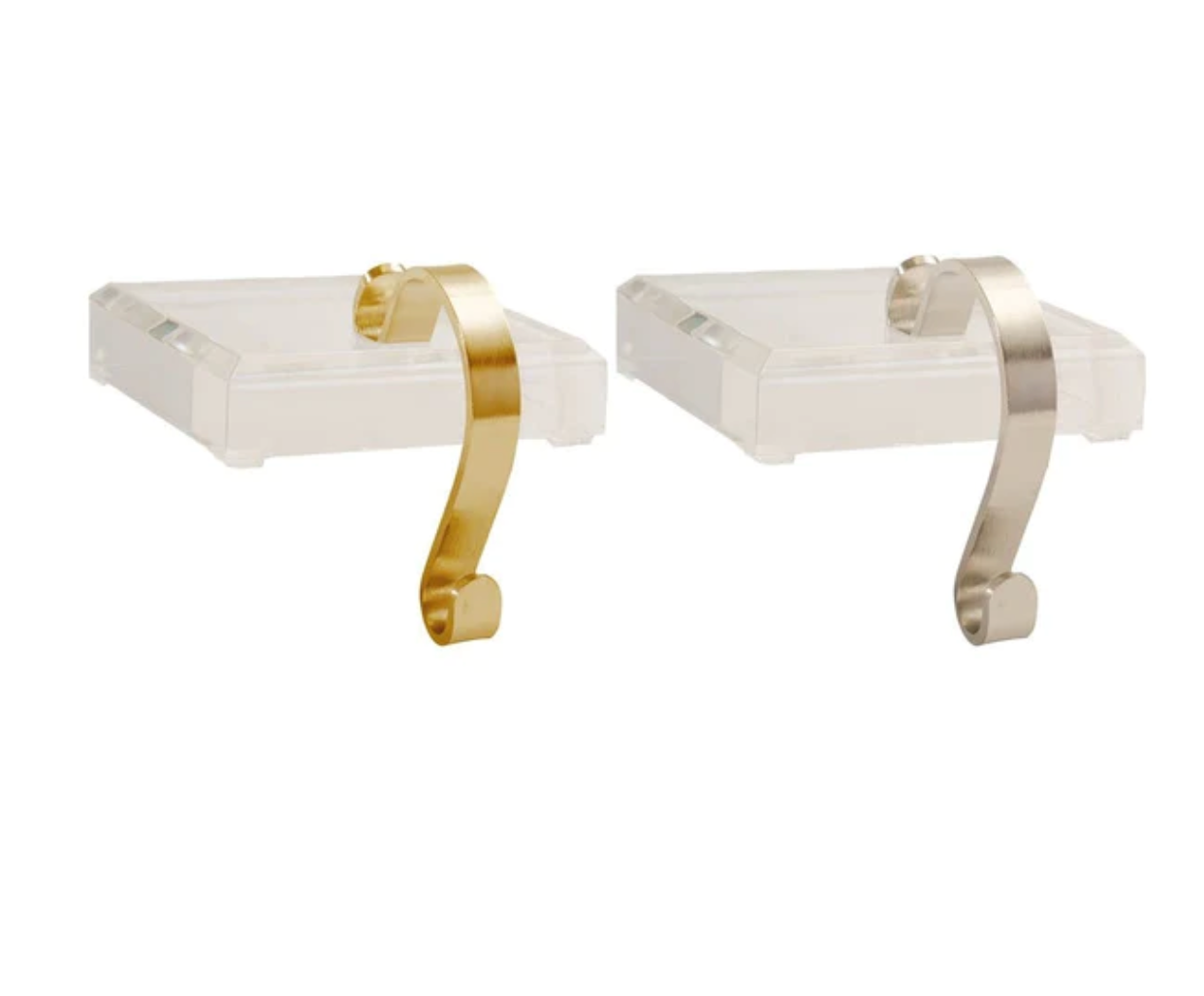 Acrylic Stocking Holder, two styles - Danshire Market and Design 