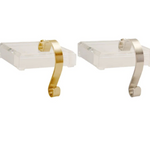 Acrylic Stocking Holder, two styles - Danshire Market and Design 