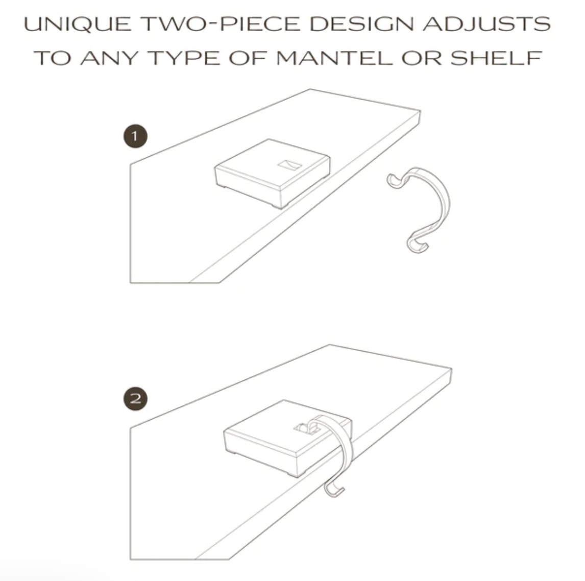 Acrylic Stocking Holder - Danshire Market and Design 