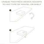 Acrylic Stocking Holder - Danshire Market and Design 