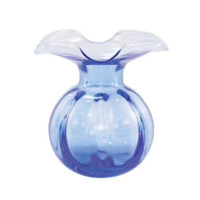 Hibiscus Glass Vase - Cobalt - Danshire Market and Design 