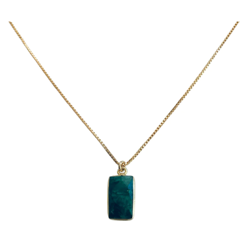 Necklace, Emerald Box - Danshire Market and Design 