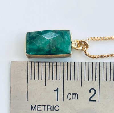 Necklace, Emerald Box - Danshire Market and Design 
